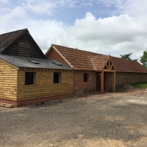 Completed barn conversion