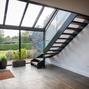 Completed house extension